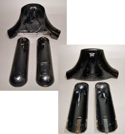 画像3: 1900-20's Black Metal "TOURIST" Travel Hanger