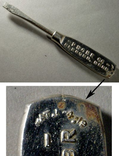 画像1: 1910-20's Advertising mini Screwdriver