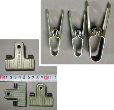 画像2: 大+中【3-set】1930's Art Deco "ESTERBROOK" Paper Clip 