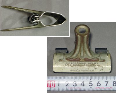 画像2: 1920's Art Deco "ESTERBROOK" 特大 Paper Clip