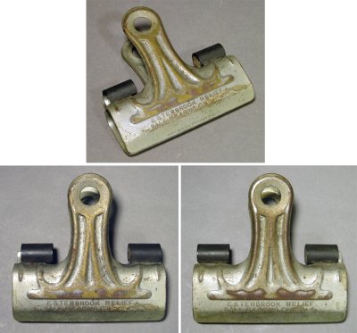 画像1: 1920's Art Deco "ESTERBROOK" 特大 Paper Clip