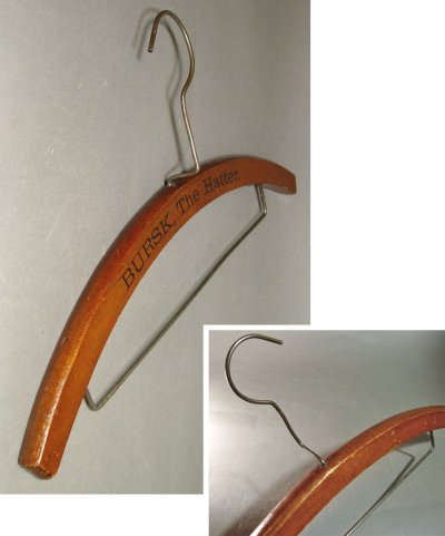 画像1: 2-Set  Wood Advertising Hanger