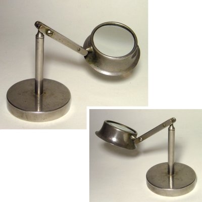 画像1: 1940〜50's "SCIENTIST" Desktop Magnifying Glass Stand