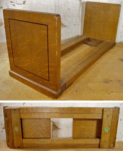 画像1: 1920's "OAK WOOD" Adjustable Book Stand