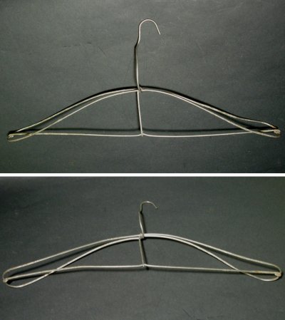 画像1: 1910-30's Steel Wire Hanger