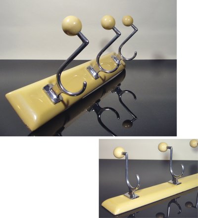 画像1: 1930-40's German ART DECO "ATOMIC" Coat Rack