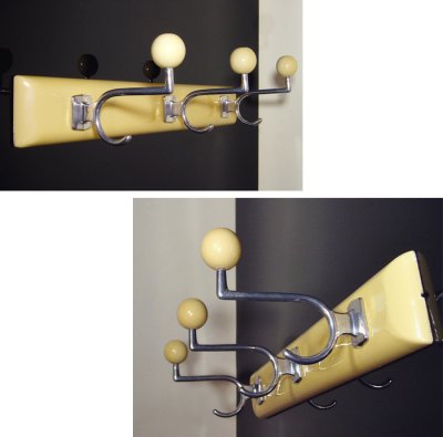 画像2: 1930-40's German ART DECO "ATOMIC" Coat Rack