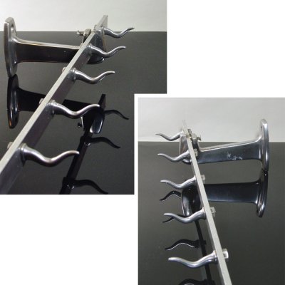 画像3: 1940-50's German Deco "ALUMINUM" Coat Rack