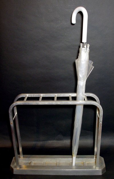 画像3: 1920-30's German-Deco "ALUMINUM" Umbrella Stand