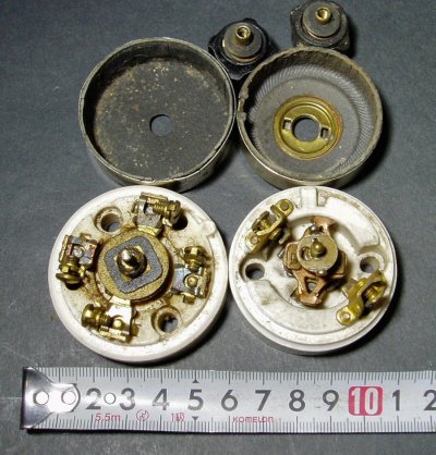 画像3: 1910-30's "Porcelain" Turn Switch【2-set 】