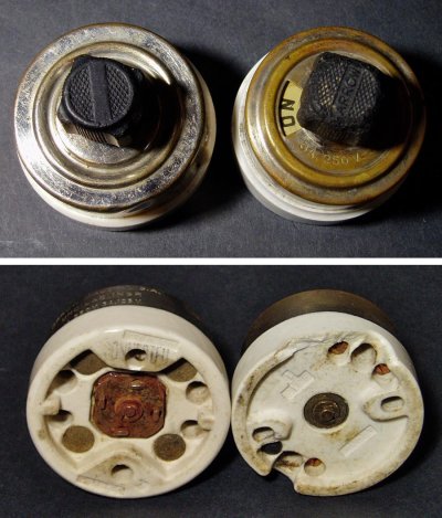 画像2: 1910-30's "Porcelain" Turn Switch【2-set 】