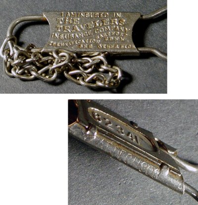 画像1: "Travelers Insurance Co." Advertising Key Ring