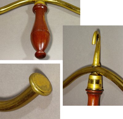 画像2: Early 1900's British "CLOTHES / HAT"  Hanger 