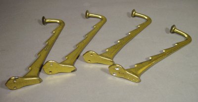 画像1: 1930's Cast Metal "HAT＆COAT" Hanger Hook