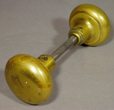 画像1:  Brass Doorknob