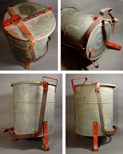 画像2: 1930-40's "JUSTRITE" Oily Waste Can