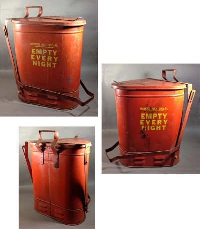 画像1: 特大 1950's "EAGLE" Waste Can