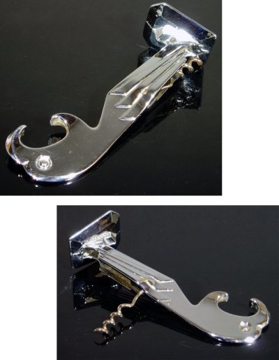 画像2: 1930-40's "NEGBAUR" Bottle Opener + Corkscrew