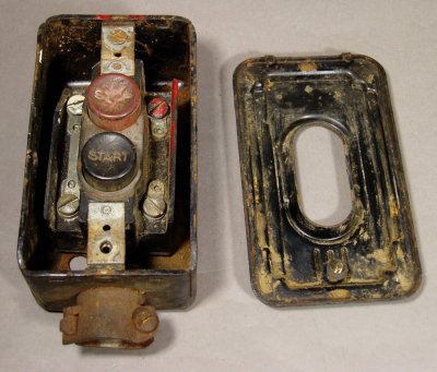 画像3: ジャンク品 1930-40's "MOTOR CONTROL " Surface Mount Switch