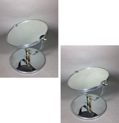 画像1: 1950's "Chromed" Vanity Mirror【Dead Stock】