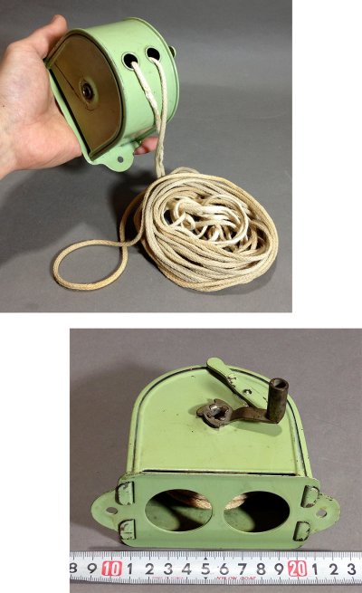 画像2: 1930-40's Clothes-Line Reel