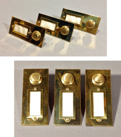 画像1: 1930-40's "Solid Brass" Bell Switch【Dead Stock】