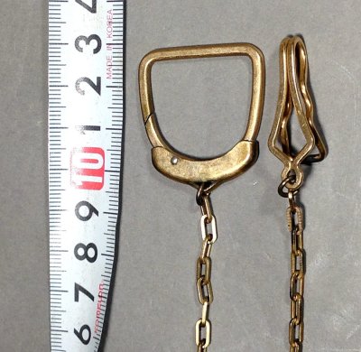 画像1: 1930-40's "Simple" Pocket Watch Chain