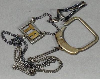 画像3: 1930-40's "AT" Pocket Watch Chain