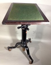 画像5: 1910's "SATELLITE" Adjustable Cast Iron Table (5)