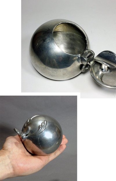 画像1: 1920's French Art Déco "Ball" Cigar Ashtray