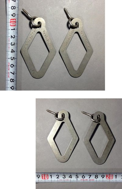 画像2: ♢ Diamond Shaped ♢ Advertising Clothes Hanger Hooks【2-set】