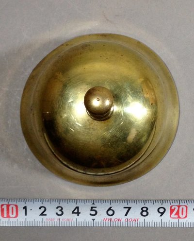 画像3: 1880-1900's  Cast Brass Reception Bell 