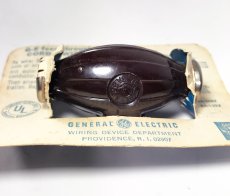 画像4: 1930-40's "G.E." Brown Bakelite Switch【DEAD STOCK】 (4)