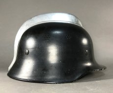 画像6: "Knight" Late 1950's-1960's German Fireman Helmet (6)