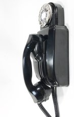 画像4: - 実働品 - Early-1930's “Very!! Art Deco” Streamlined Bakelite Telephone (4)