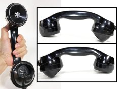 画像6: - 実働品 - Early-1930's “Very!! Art Deco” Streamlined Bakelite Telephone (6)