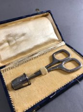 画像1: Art Deco "835 Silver" Sewing Set【Made in Germany】 (1)