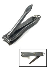 画像1: 1920〜30's Steel Nail Clipper [Key Holder]  (1)