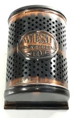 画像3: 1910-20's "West Disinfecting Co. N.Y." Steel Mesh Box 【Dead-Stock】 (3)