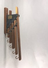 画像3: 1920-30's "Holds more Hanger" Wood＆STEEL Folding Hanger (3)