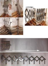 画像12: 1920's "EXTENSION" Steel Garment Hanger Rack (12)