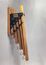 画像2: 1920-30's "Holds more Hanger" Wood＆STEEL Folding Hanger (2)