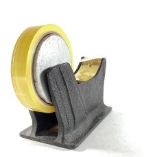 画像4: 1940-50's "STREAMLINE" Iron Tape Dispenser 【Black】 (4)