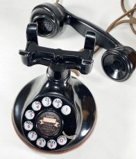 画像8: - 実働品 - （ひかり電話可） 1920's ★Western Electric★ Telephone  with Wood Ringer Box (8)