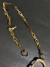 画像3: 1930-40's Brass Key Chain (3)