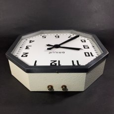 画像9: 1930-40's French Art Déco ☆BRILLIE☆ Wall Clock  【特大です】 (9)