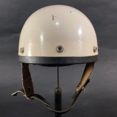 画像4:  ☆ HARLEY-DAVIDSON ☆  1950-60's Vintage Helmet  “ROAD RIDER” by McHAL (4)