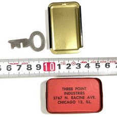 画像7: 1940's ★Advertising★ Spare Key Container w/ Bottom Magnet (7)