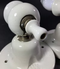 画像5: 1920's "Art Deco" Porcelain Candle Lamp 【２台セット】 (5)