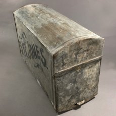 画像9: 1910-20's Galvanized Steel U.S. MAILBOX (9)